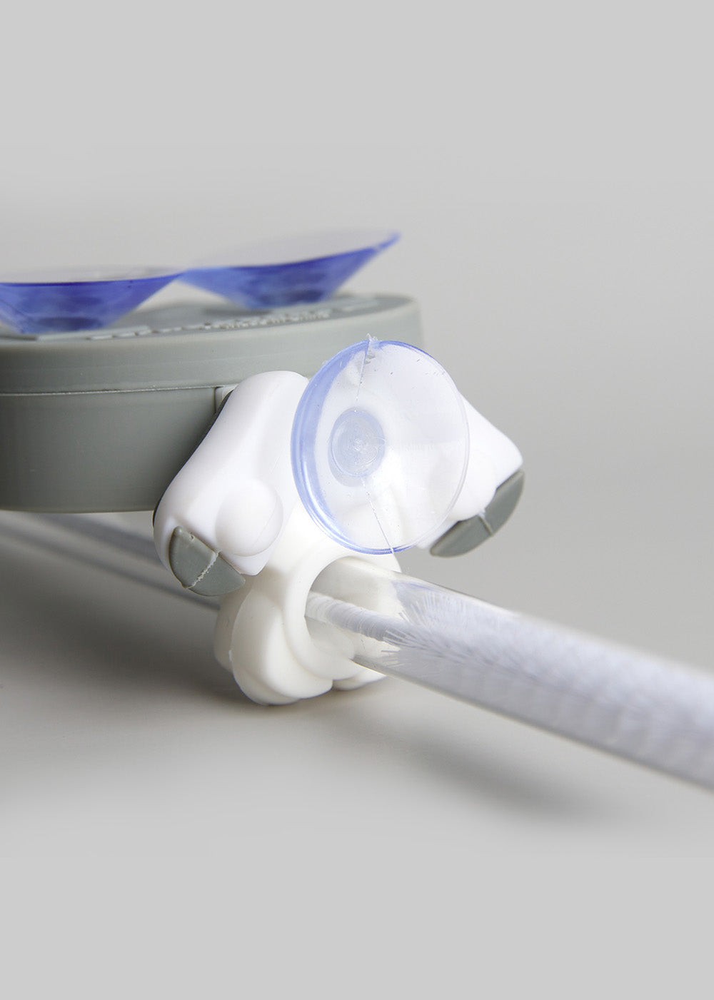 Straw Daddy 清潔套裝（黃色｜1件裝）｜飲管刷＋吸盤座